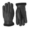 Clothing Hestra Gloves & Mittens | Hestra Women'S Deerskin Primaloft - Black