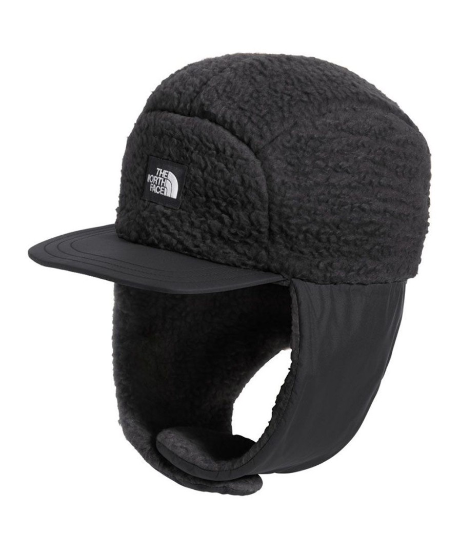 Clothing The North Face Kids' Accessories | The North Face Kids Forrest Fleece Trapper Hat - Tnf Black/Asphalt