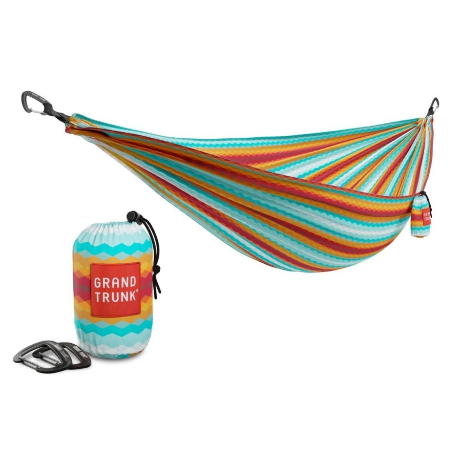 Camping Grand Trunk Hammocks | Grand Trunk Trunktech Double Hammock - Horizon Print