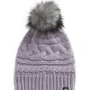 Clothing The North Face Hats | The North Face Women'S Triple Cable Beanie - Minimal Grey