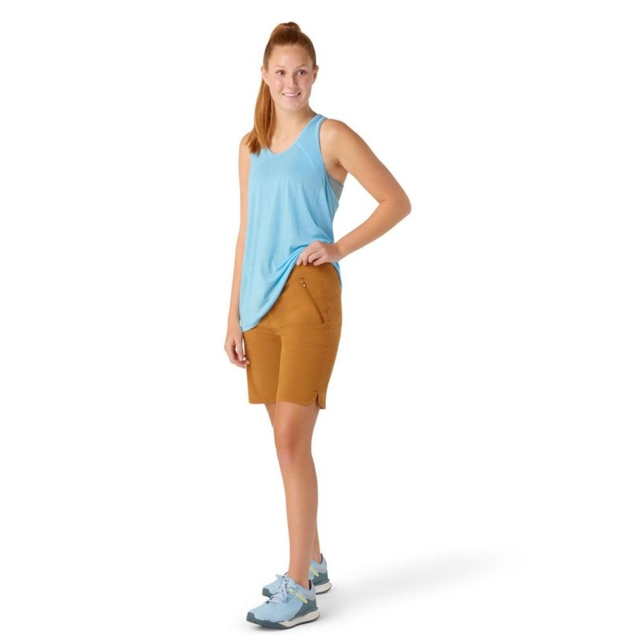 Clothing Smartwool Shorts & Capris | Smartwool Womens' Merino Sport 8" Short - Fox Brown