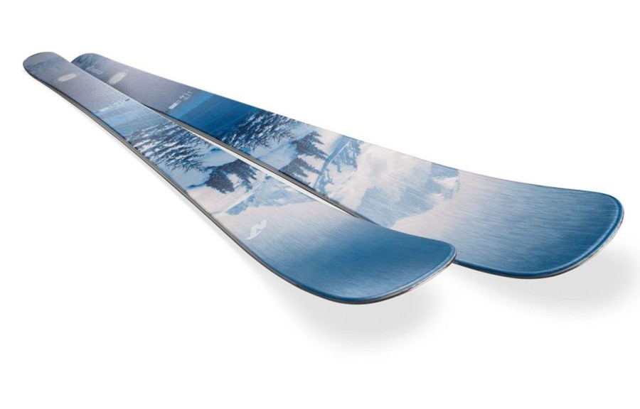 Snow Sports Nordica Downhill Skis | Nordica Womens' Santa Ana 93 Downhill Skis - Blue/White