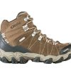 Footwear Oboz Women'S Hiking Boots | Oboz Women'S Oboz Bridger Mid Waterproof Hiker (Wide) - Walnut