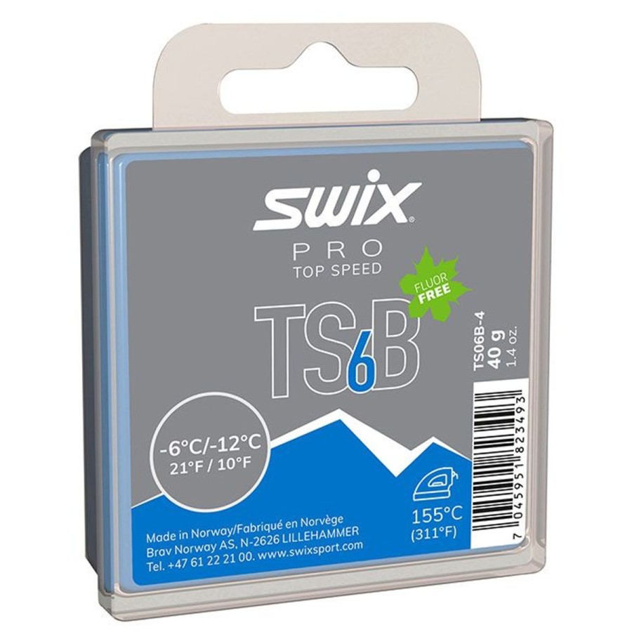 Snow Sports Swix | Swix Top Speed Wax 40G Black