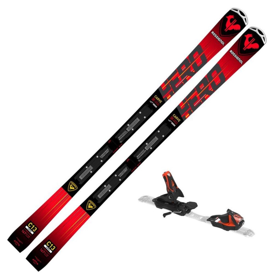 Snow Sports Rossignol Downhill Skis | Rossignol Hero Carve K + Spx12 22/23