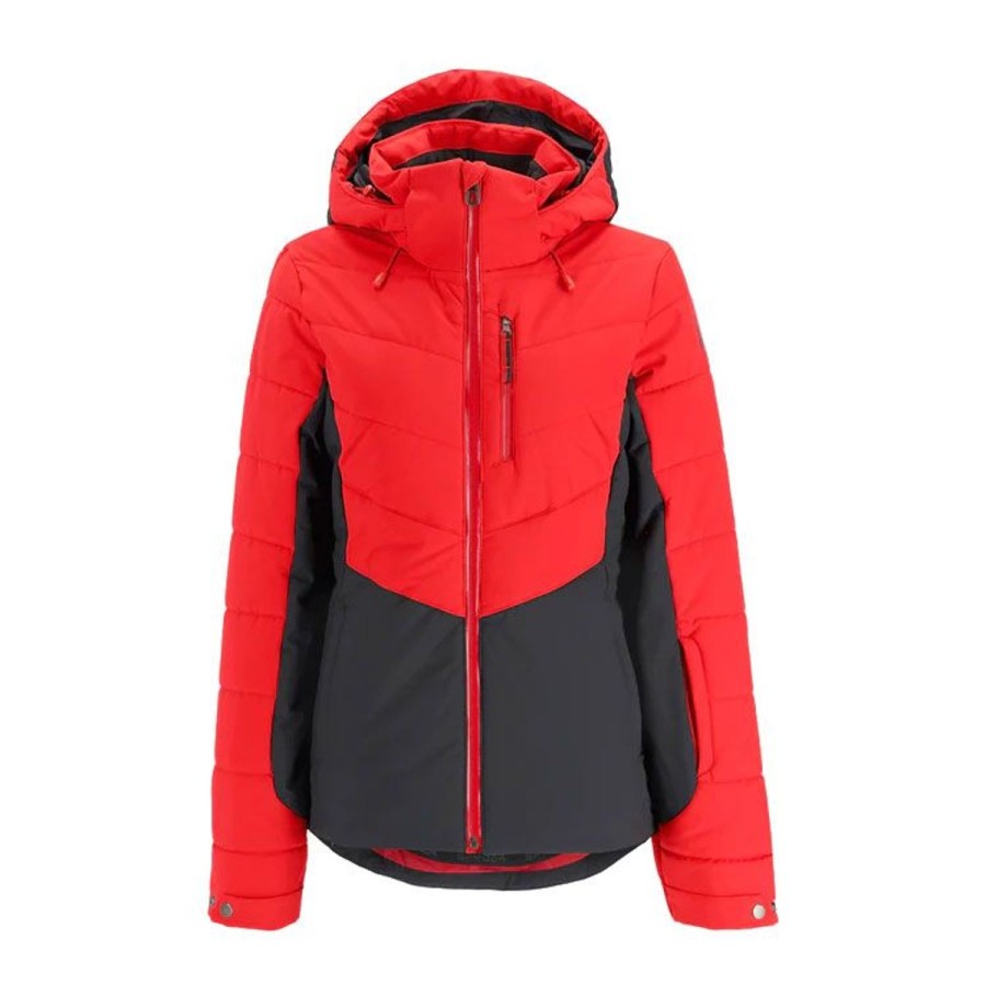 Clothing Spyder Jackets | Spyder Womens' Haven Insulated Jacket Pulse