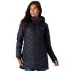 Clothing Columbia Jackets | Columbia Women'S Heavenly Long Hooded Jacket - Black