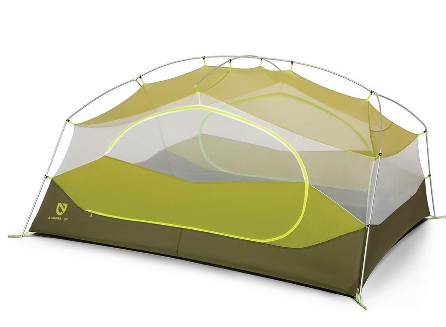 Camping Nemo Tents | Nemo Aurora Backpacking Tent 3 Person - Nova Green