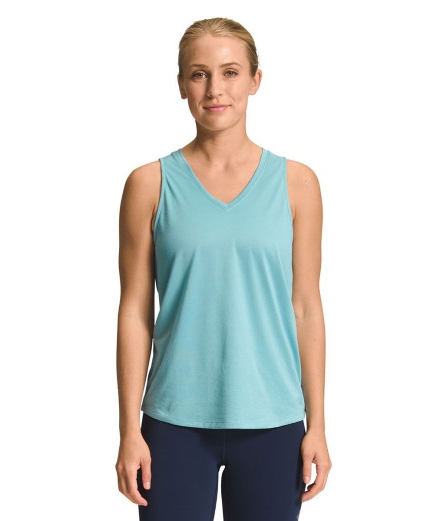 Clothing The North Face Shirts | The North Face Women'S Elevation Life Tank Top - Reef Waters