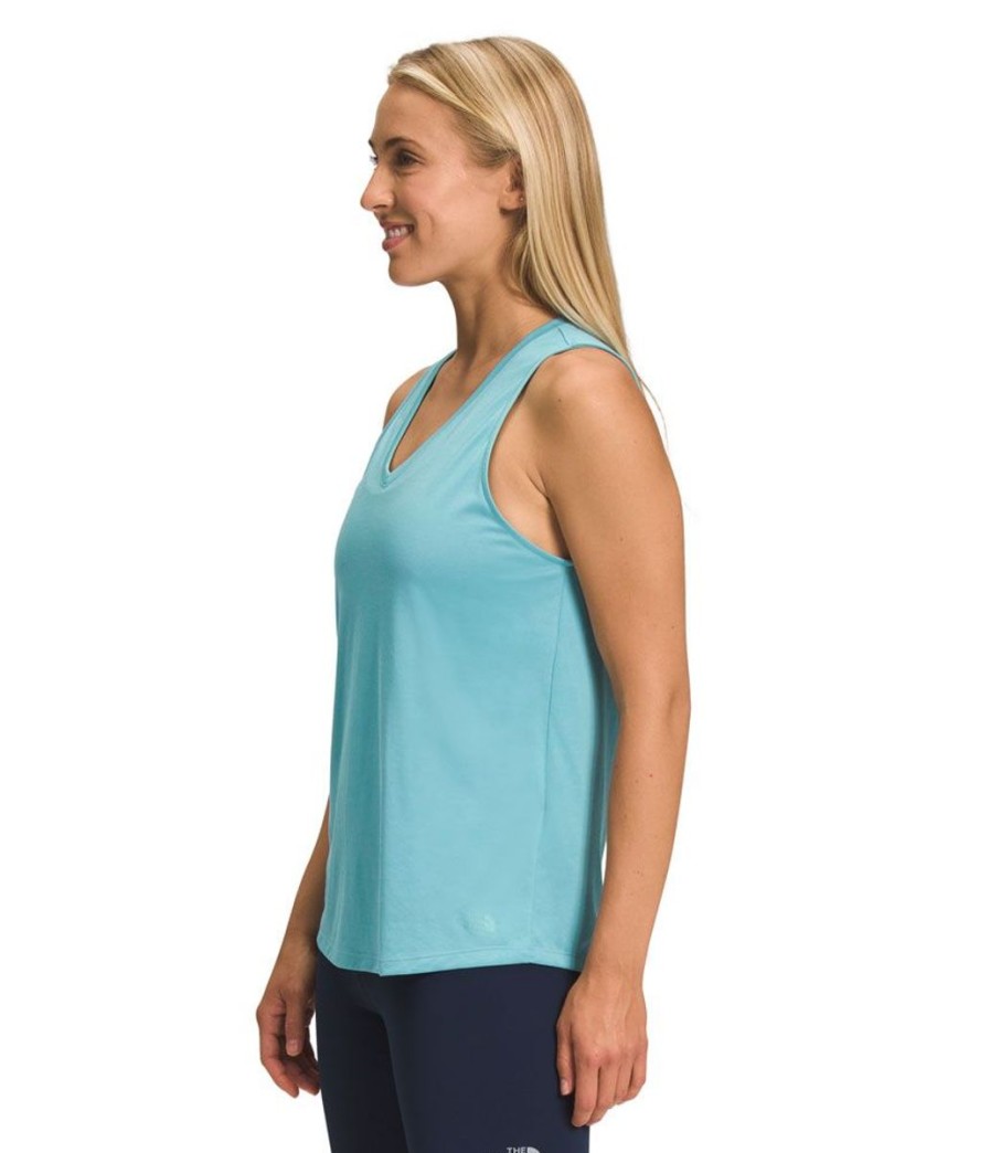 Clothing The North Face Shirts | The North Face Women'S Elevation Life Tank Top - Reef Waters