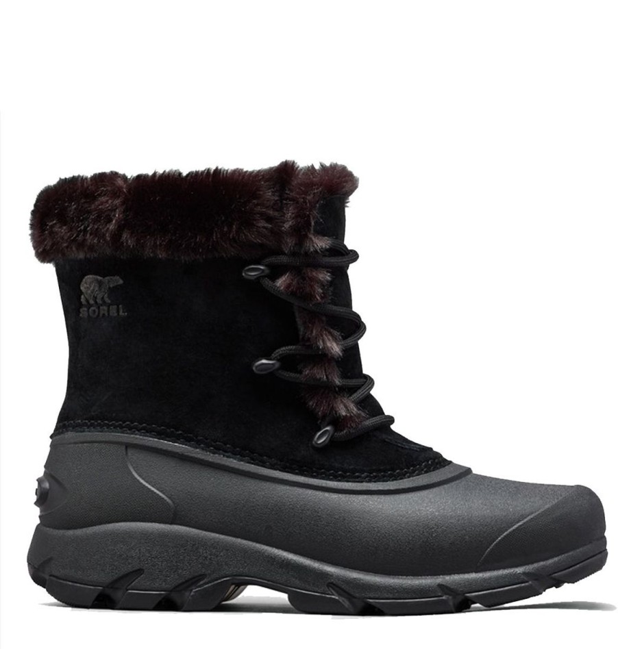 Footwear Sorel Women'S Winter Boots | Sorel Women'S Snow Angel Waterproof Boot - Black