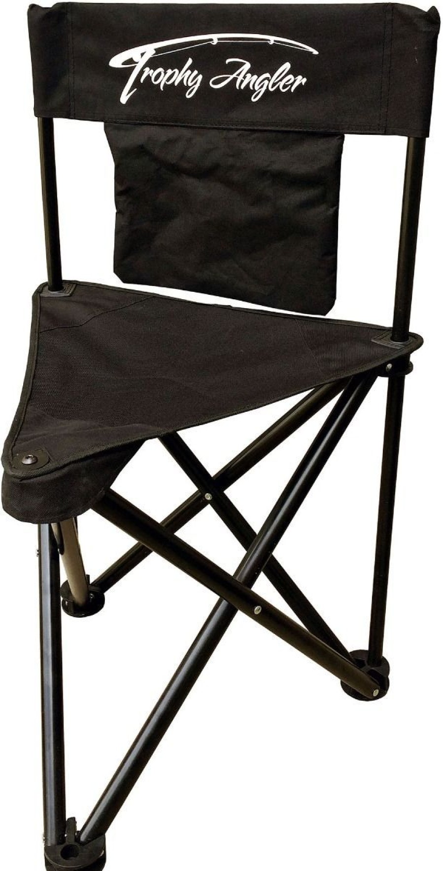 Camping Trophy Angler Chairs | Trophy Angler Super Magnum 3 Leg Folding Chair