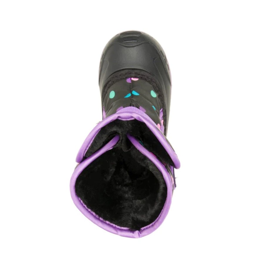 Footwear Kamik Kids' Boots | Kamik Toddler'S Snowbug 6 -10°F - Black/Purple