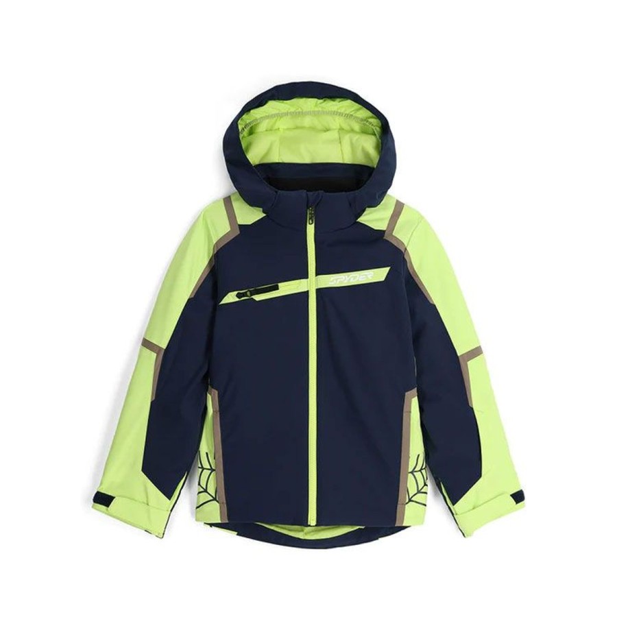 Clothing Spyder Boys' Clothing | Spyder Boys' Challenger Insulated Jacket True Navy