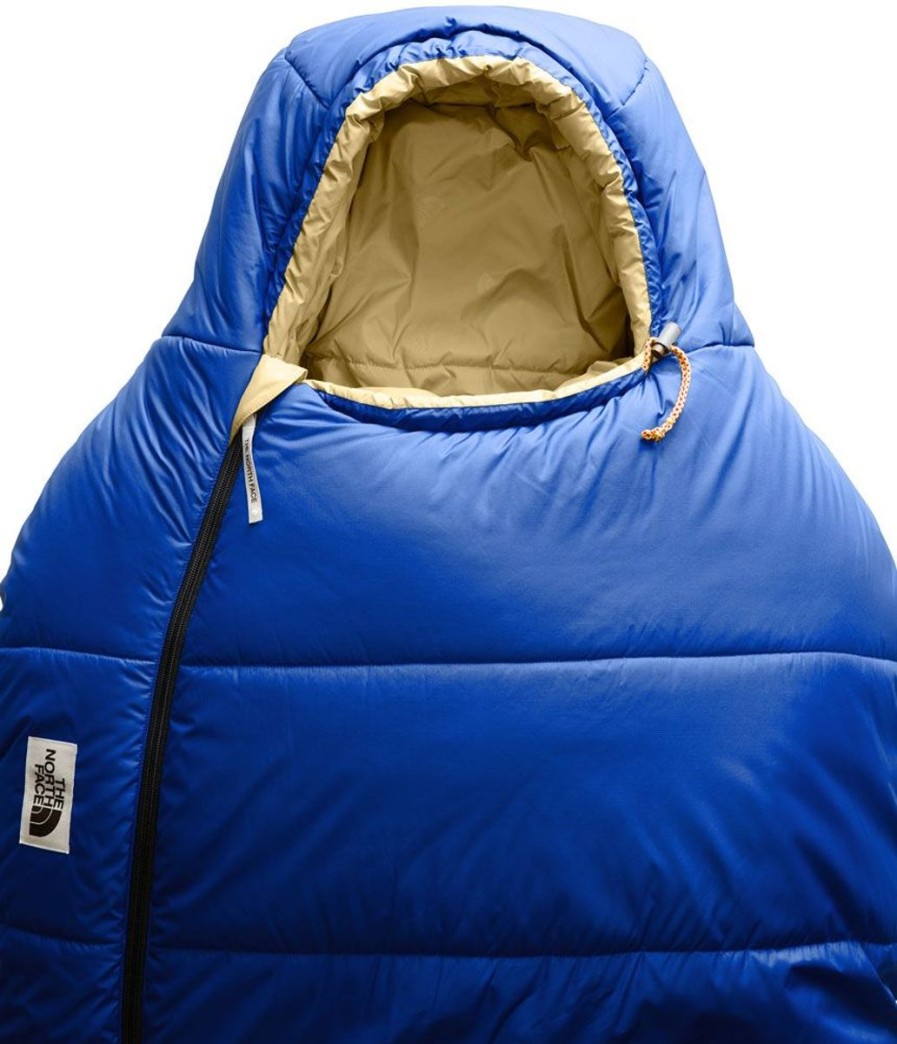 Camping The North Face Sleeping Bags | The North Face Eco Trail Synthetic 20° Sleeping Bag Regular - Tnf Blue/Hemp