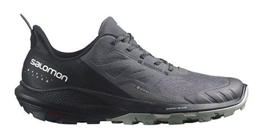 Footwear Salomon Men'S Hiking Shoes | Salomon Men'S Salomon Outpulse Gtx Trail Shoe - Magnet/Black/Wrought Iron