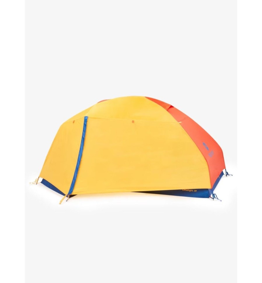 Camping Marmot Tents | Marmot Limelight 3 Person Tent - Solar/Red Sun