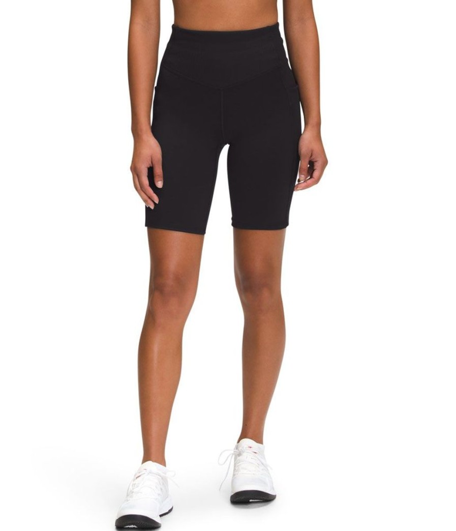 Clothing The North Face Shorts & Capris | The North Face Women'S Ea Dune Sky 9" Tight Short - Tnf Black