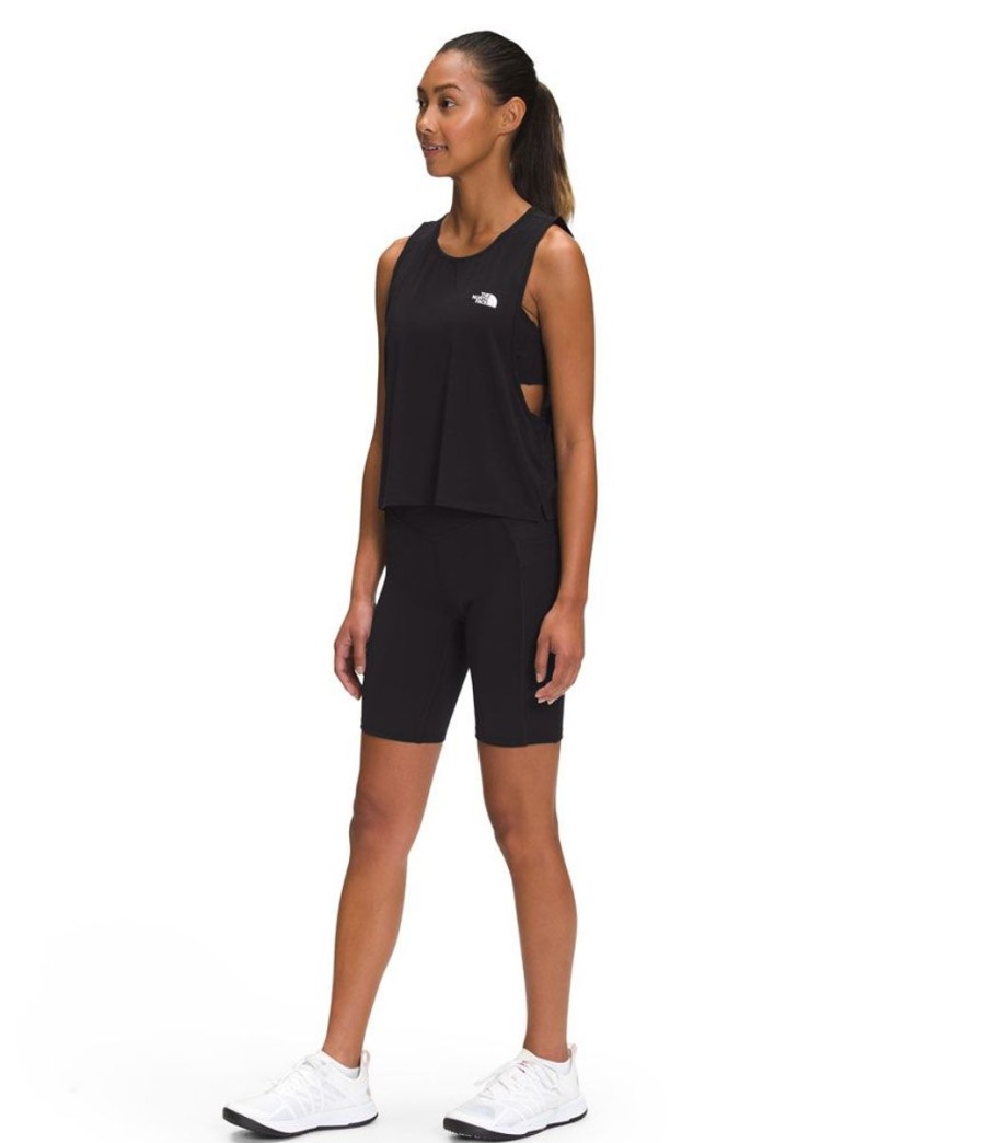 Clothing The North Face Shorts & Capris | The North Face Women'S Ea Dune Sky 9" Tight Short - Tnf Black