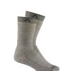 Footwear Wigwam Men'S Socks | Wigwam Merino Comfort Hiker Socks 2 Pack - Charcoal