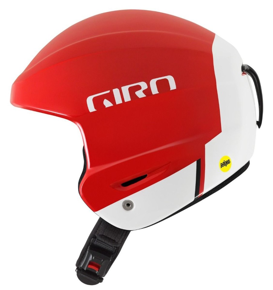 Snow Sports Giro Unisex Ski And Snowboard Helmets | Giro Strive Mips Helmet - Matte Red (Display Model)