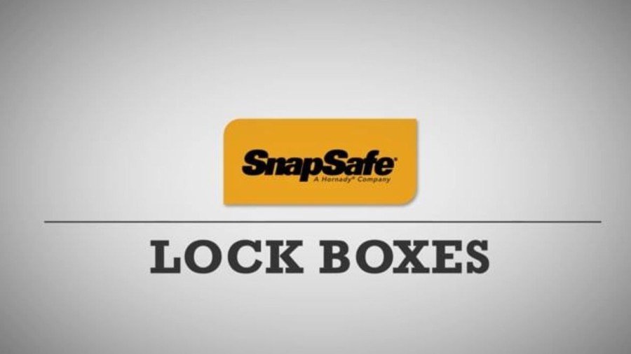 Shooting Snap Safe Gun Safes & Cabinets | Snap Safe Lock Box Large - Key Lock