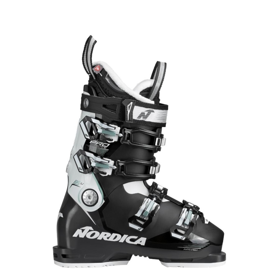 Snow Sports Nordica Downhill Ski Boots | Nordica Promachine W 85 Boot 20/21 - Black/White/Green