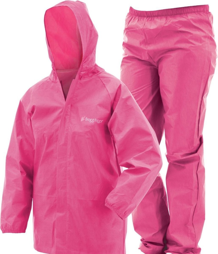 Clothing Frogg Toggs | Frogg Toggs Youth Ultra Lite 2 Rain Suit - Pink