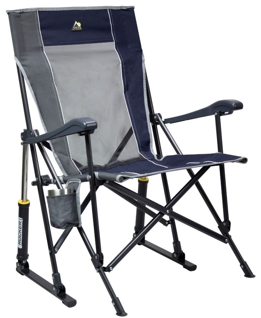 Camping GCI Outdoor Chairs | Gci Outdoor Roadtrip Rocker - Indigo