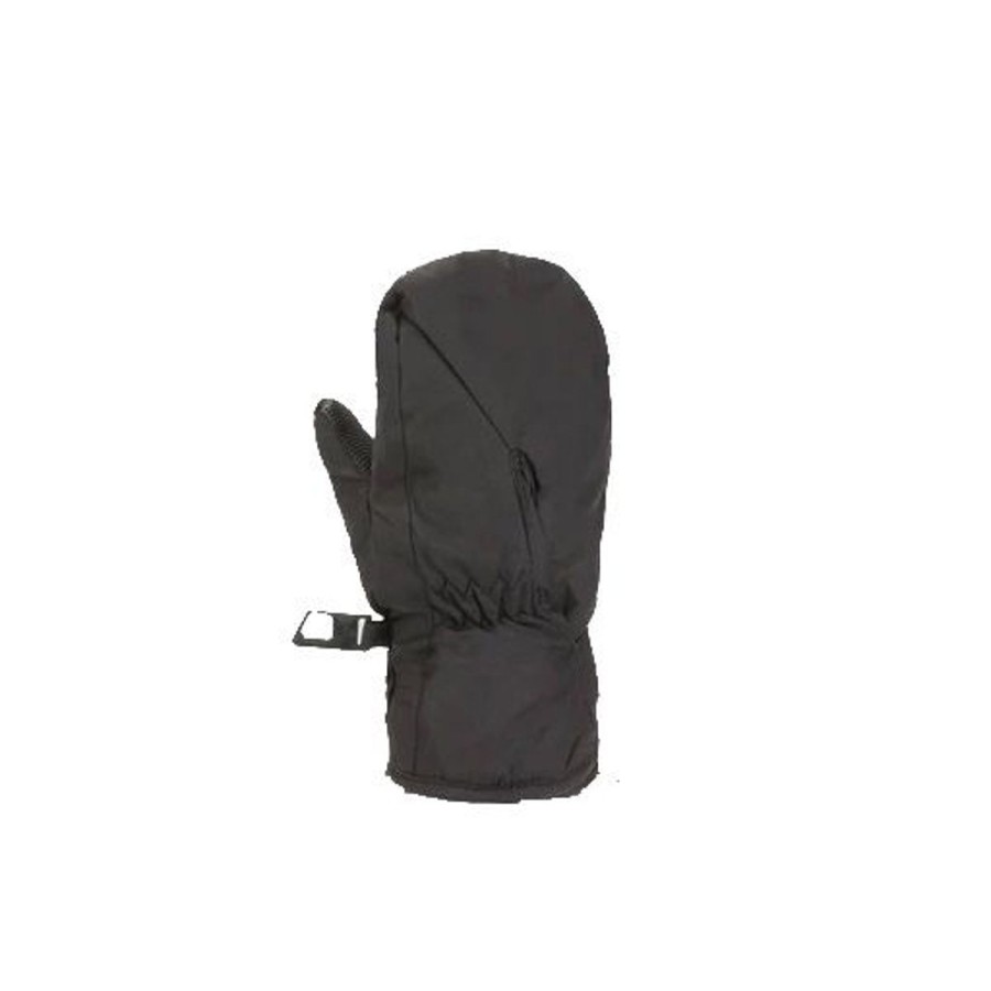 Clothing Gordini Kids' Accessories | Gordini Youth Wrap Around Mittens - Black