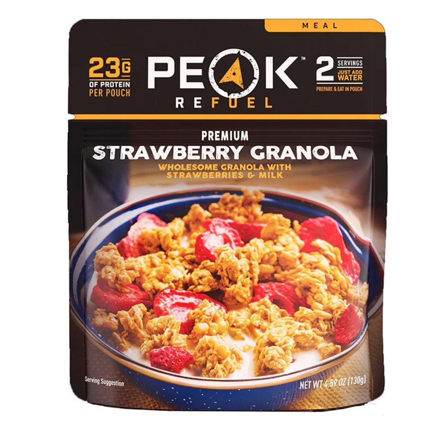 Camping Peakrefuel Camp Food | Peakrefuel Strawberry Granola