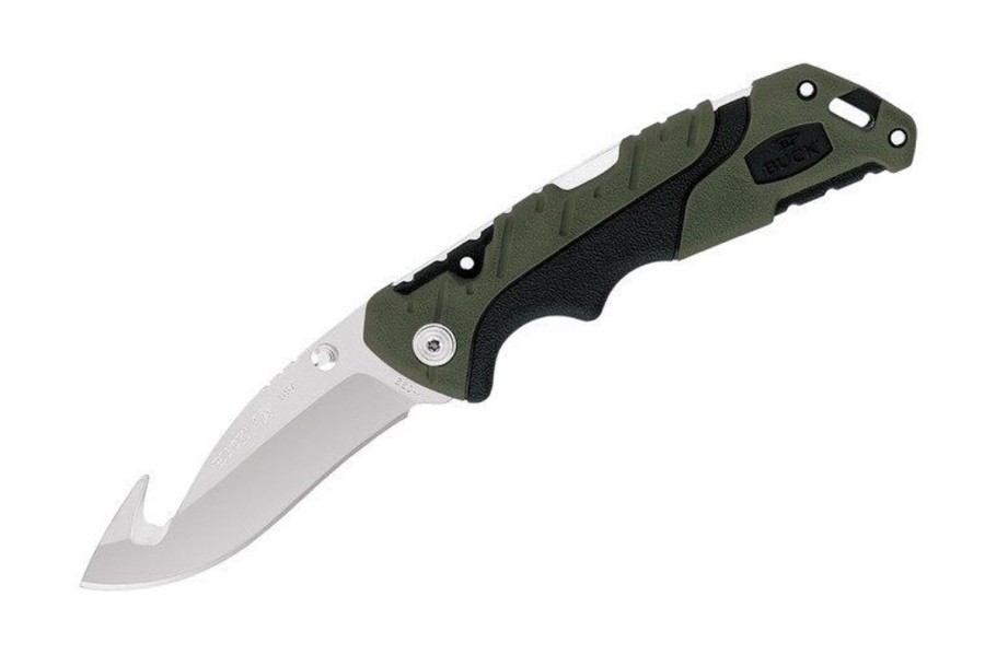 Camping Buck Knives Knives | Buck Knives Folding Pursuit Knife Guthook