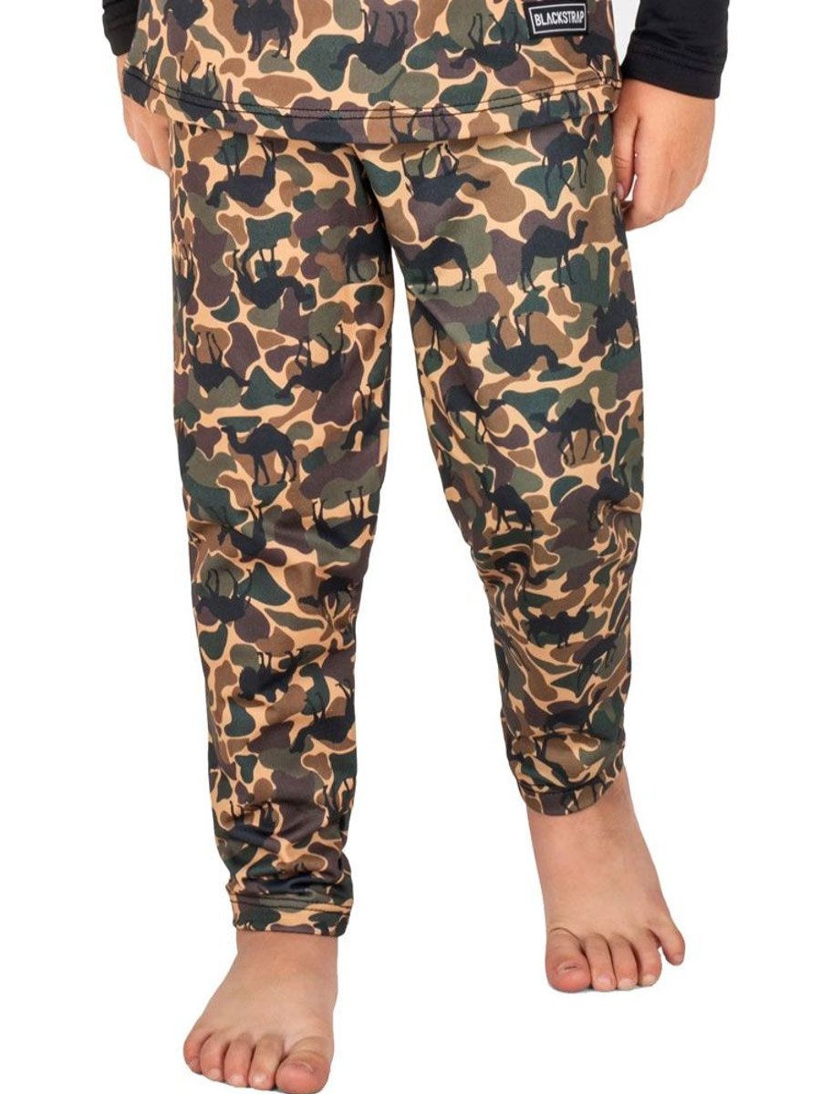 Clothing Blackstrap Boys' Clothing | Blackstrap Youth Therma Pant Base Layer - Camelflague Tan