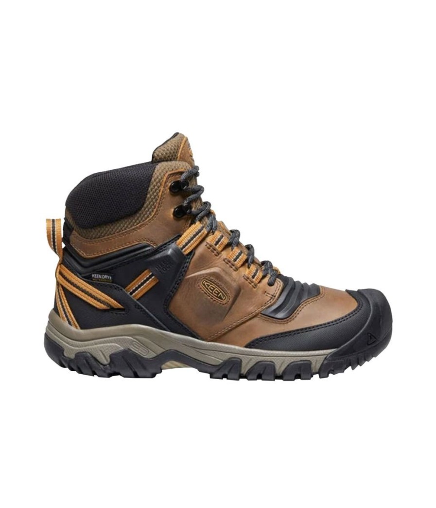 Footwear Keen Men'S Hiking Boots | Keen Men'S Ridge Flex Mid Waterproof Boot