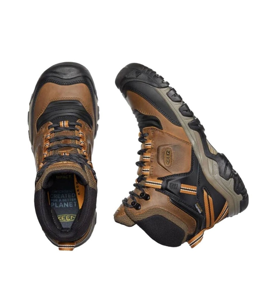 Footwear Keen Men'S Hiking Boots | Keen Men'S Ridge Flex Mid Waterproof Boot