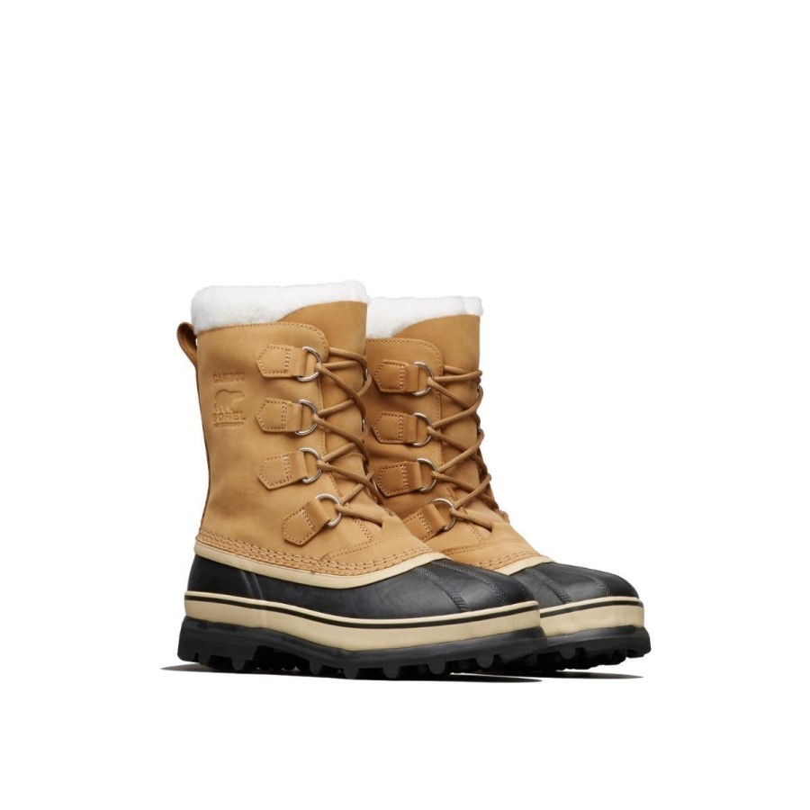 Footwear Sorel Women'S Winter Boots | Sorel Women'S Caribou Waterproof Boot - Buff