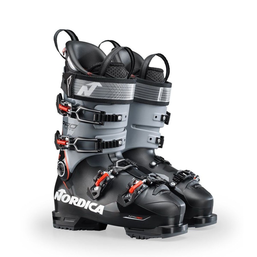 Snow Sports Nordica Downhill Ski Boots | Nordica Promachine 100 Gw Boot - Black/Gray/Red