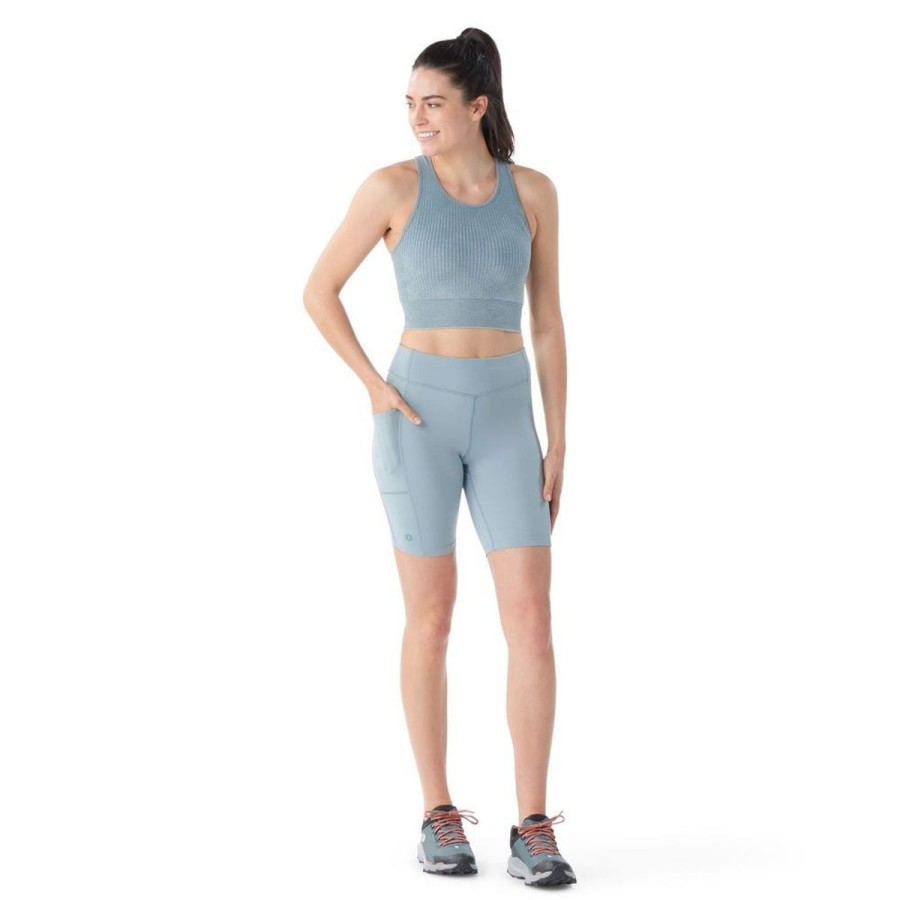 Clothing Smartwool Shorts & Capris | Smartwool Womens' Active Biker Short - Lead