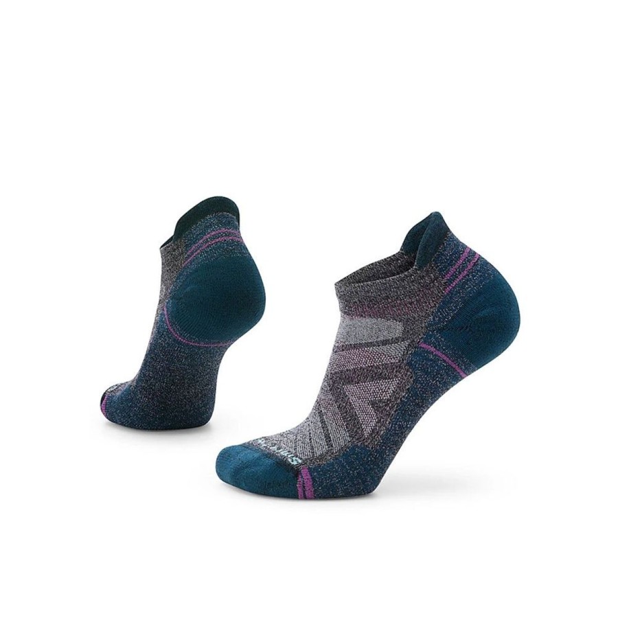 Footwear Smartwool Women'S Socks | Smartwool Women'S Hike Light Cushion Low Ankle Socks - Charcoal/Light Gray