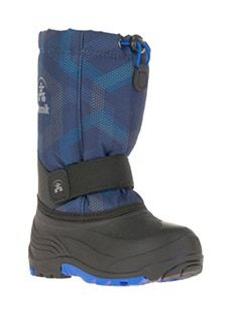 Footwear Kamik Kids' Boots | Kamik Kid'S Kamik Rocket 2 -40°F Waterproof Boot - Navy Grey