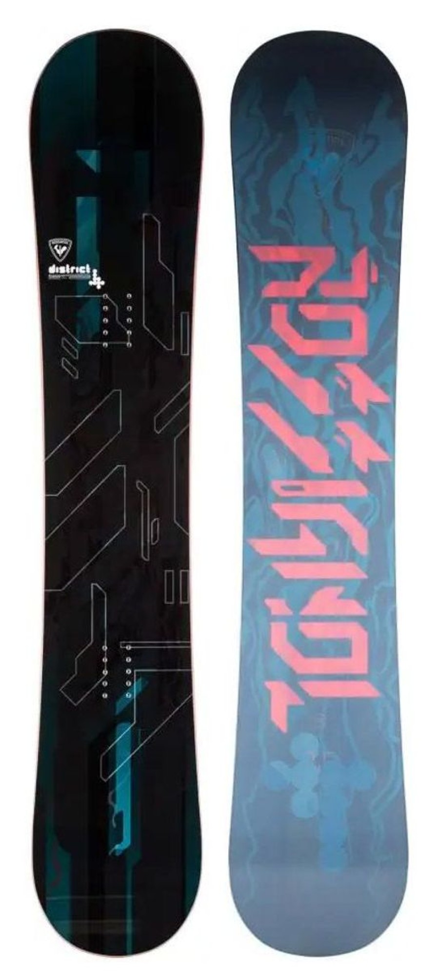 Snow Sports Rossignol Snowboards | Rossignol District Black Snowboard 22/23