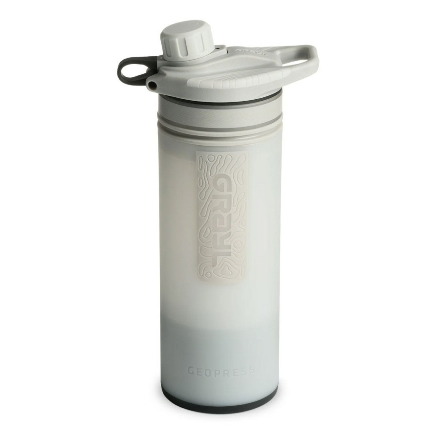 Camping Grayl | Grayl Geopress Purifier Bottle Peak White