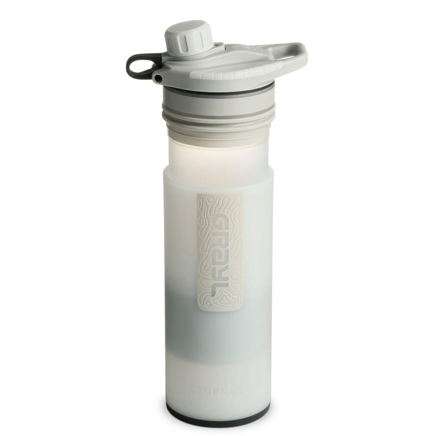 Camping Grayl | Grayl Geopress Purifier Bottle Peak White