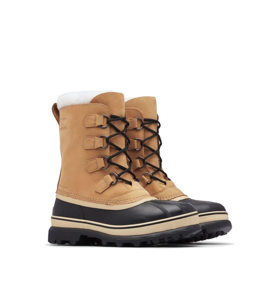 Footwear Sorel Men'S Winter Boots | Sorel Men'S Caribou Boot - Buff