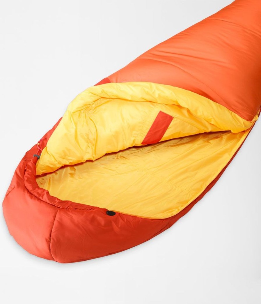 Camping The North Face Sleeping Bags | The North Face Wasatch Pro 40 Long Sleeping Bag - Zion Orange/Fremescent Orange