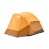 Camping The North Face Tents | The North Face Wawona 4 Person Tent - Light Exuberance Orange