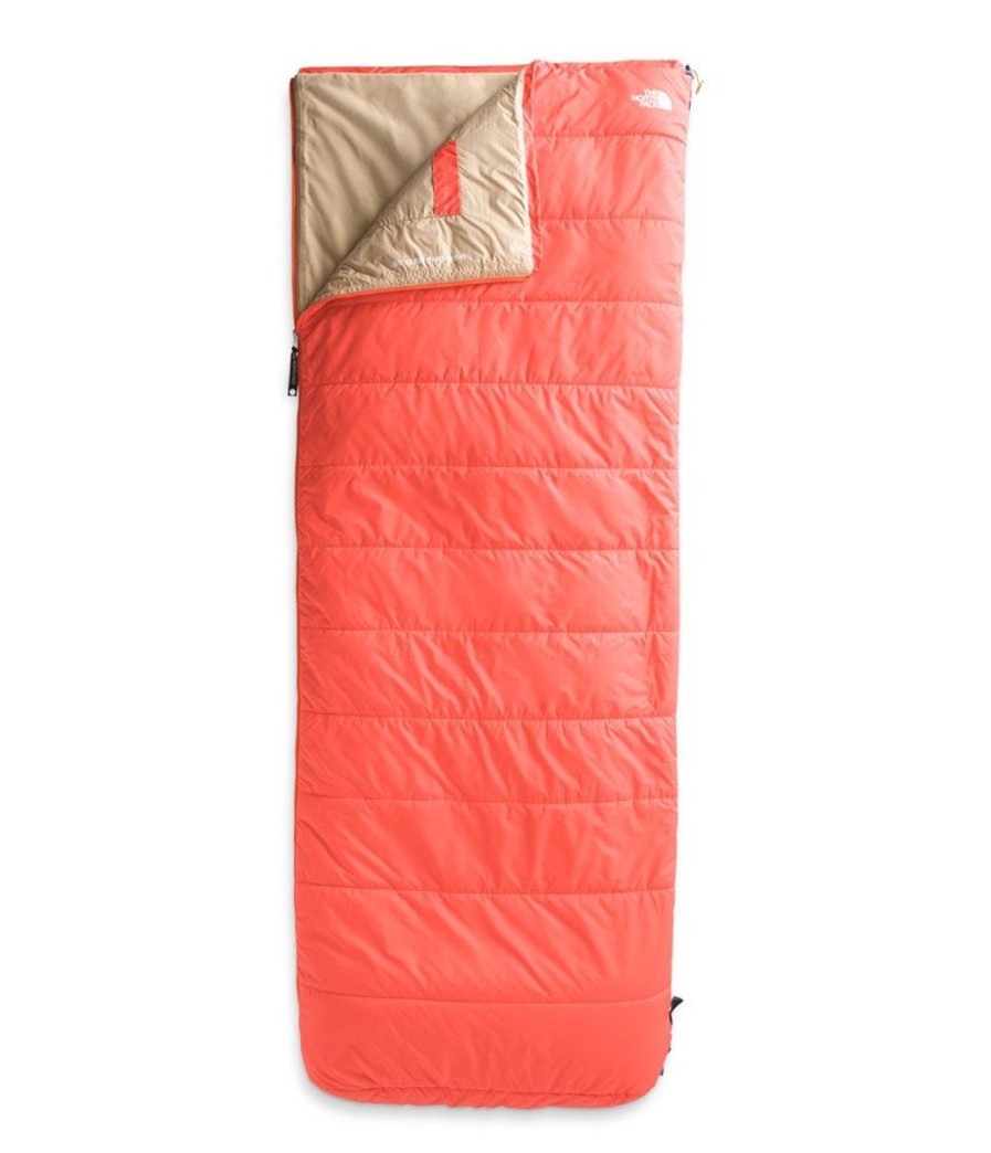 Camping The North Face Sleeping Bags | The North Face Wawona Bed 35 Sleeping Bag Regular - Retro Orange