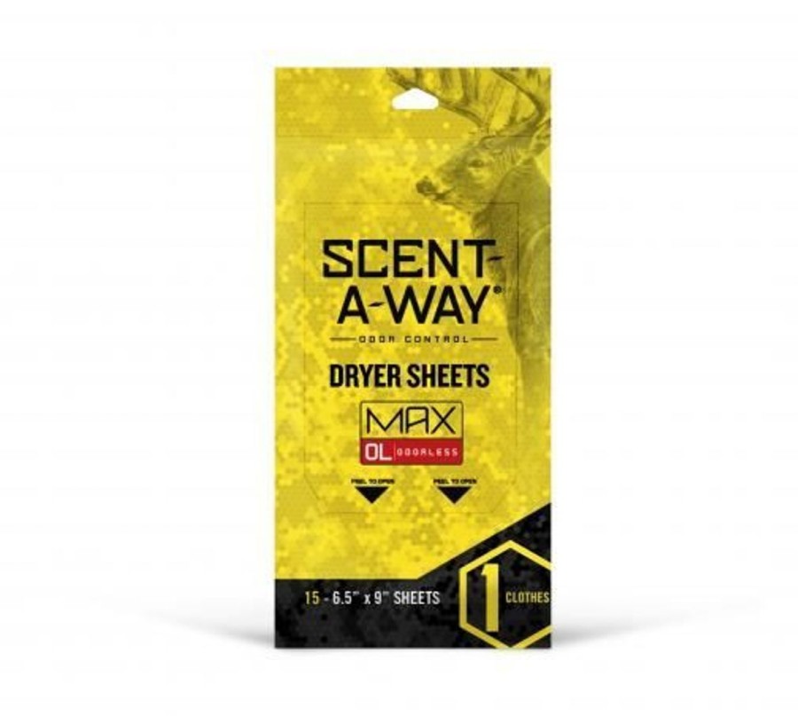 Hunting Scent-a-way | Scent-A-Way Scent-A-Way Max Dryer Sheets - Odorless