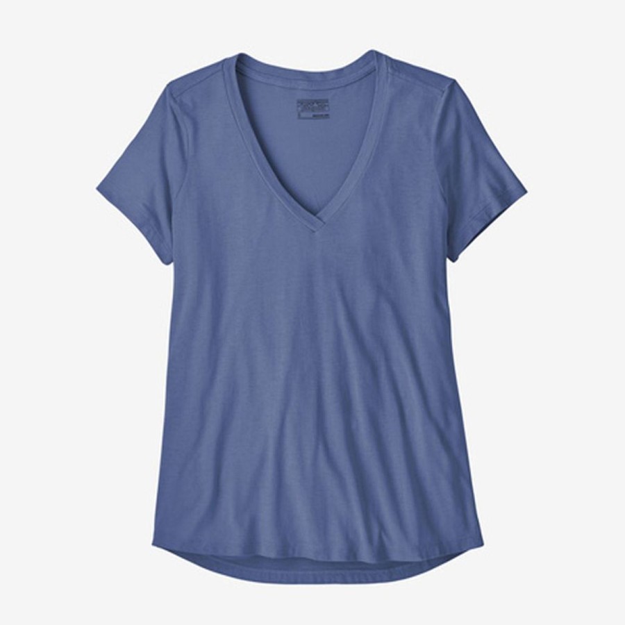 Clothing Patagonia Shirts | Patagonia Women'S Side Current Tee - Current Blue