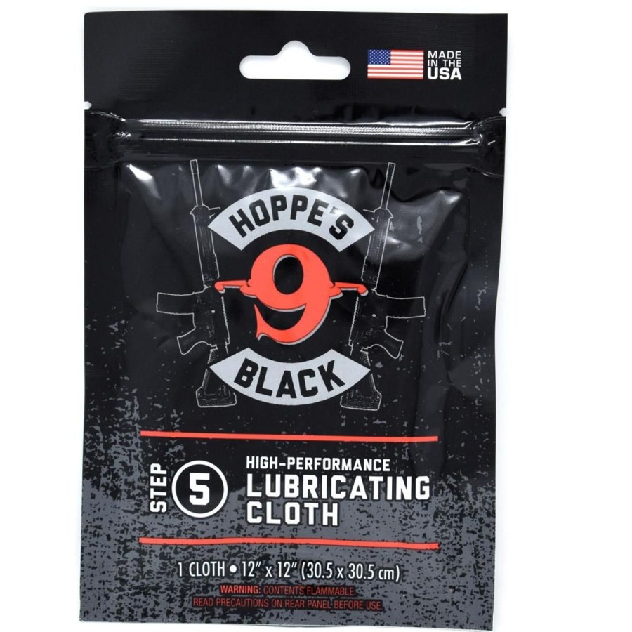 Shooting Hoppes Cleaning Supplies | Hoppes Black Lubricated Cloth